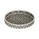 Bone Inlay Round Tray