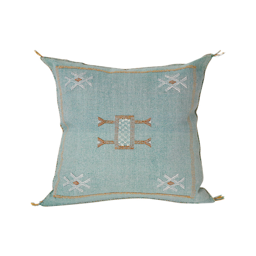 Turquoise Moroccan Sabra Pillow