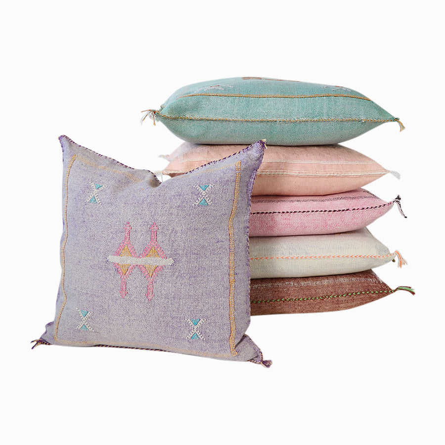 Turquoise Moroccan Sabra Pillow