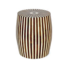Striped Pattern Stool