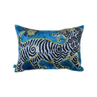 Tiger Velvet Ikat Pillow