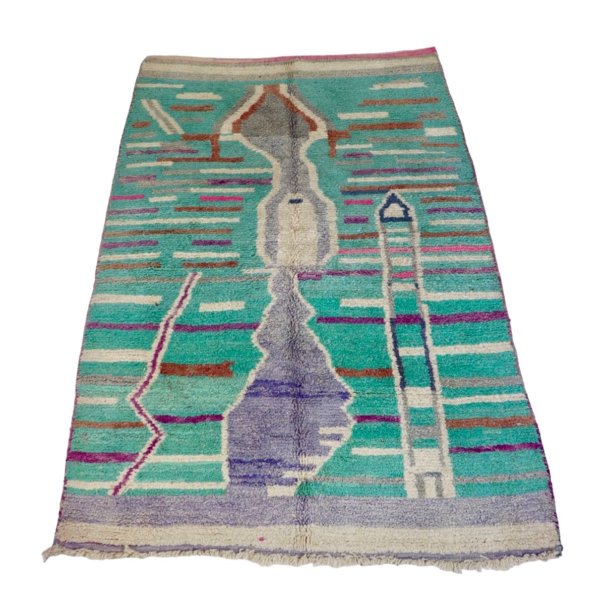 Turquoise Boujad Rug