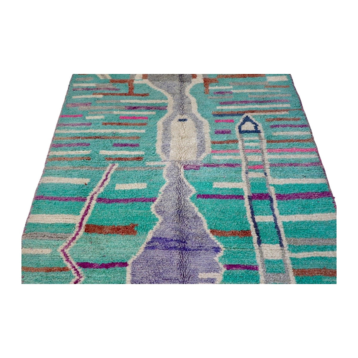 Turquoise Boujad Rug