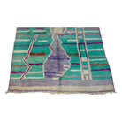 Turquoise Boujad Rug