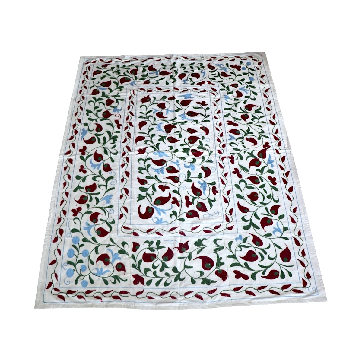 Uzbek Suzani Textile- 58" x 77"