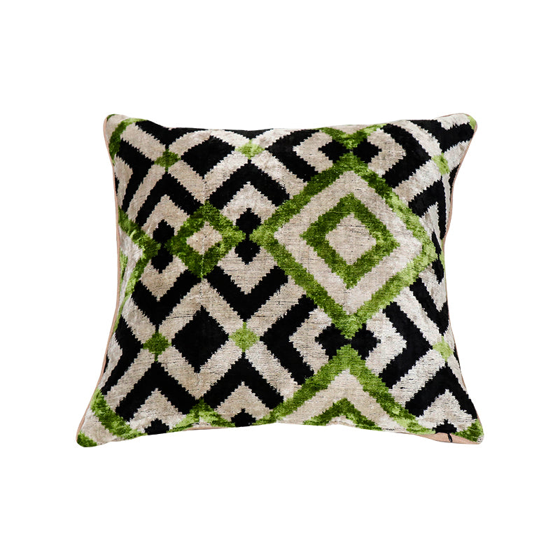 Velvet Ikat Pillow