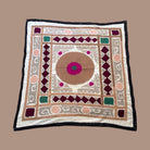 Vintage Hand-Embroidered Suzani Textile