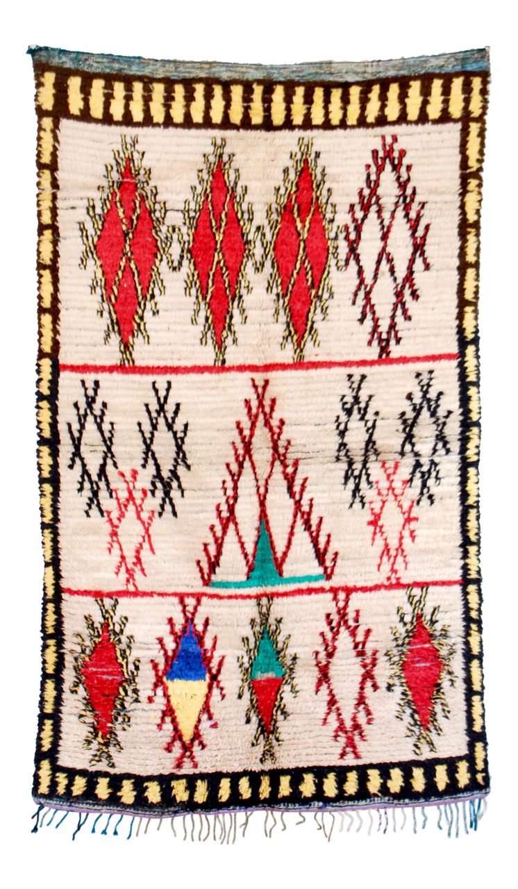 Moroccan Rug - 4′ × 6′