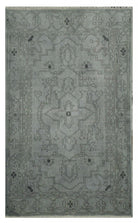 Over-dyed Rug, Grey 4' x 6'