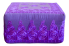 Rabati Silk Embroidery Ottoman